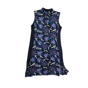 tail white label Gold Women's Dress  Large Multicolor